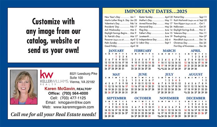 Real Estate Jumbo Postcard Calendars